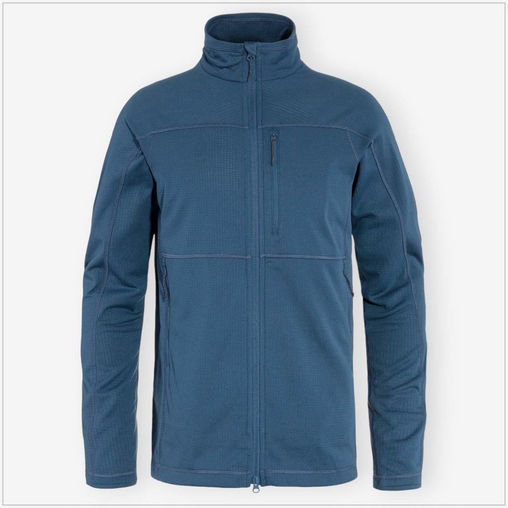 FjallRaven Fjall Raven Indigo Blue Abisko Lite Fleece S